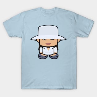 Lady Best POLITICO'BOT Toy Robot (White Hat) T-Shirt